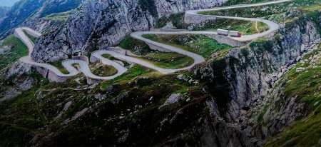 serpentine road